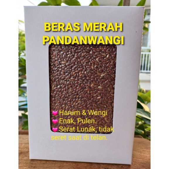

NEW A85 beras merah untuk diet (jenis pandan wangi) 1000 gram ノ