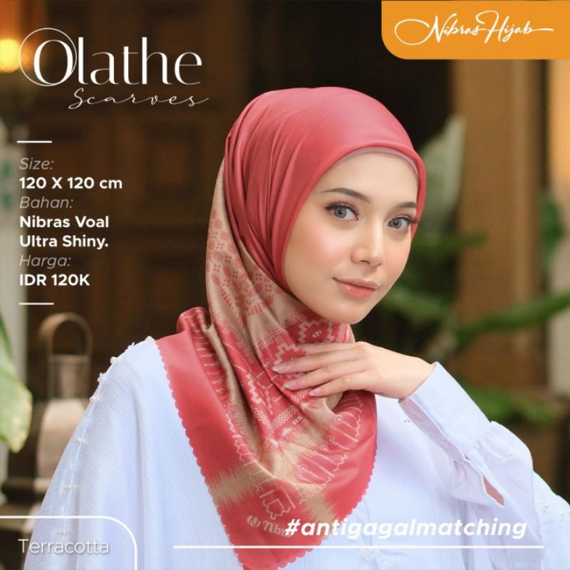 NIBRAS HIJAB OLATHE SCARVES NIBRAS HIJAB SEGI EMPAT