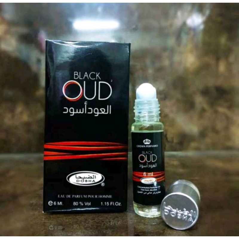 minyak wangi dobha black oud parfum dobha