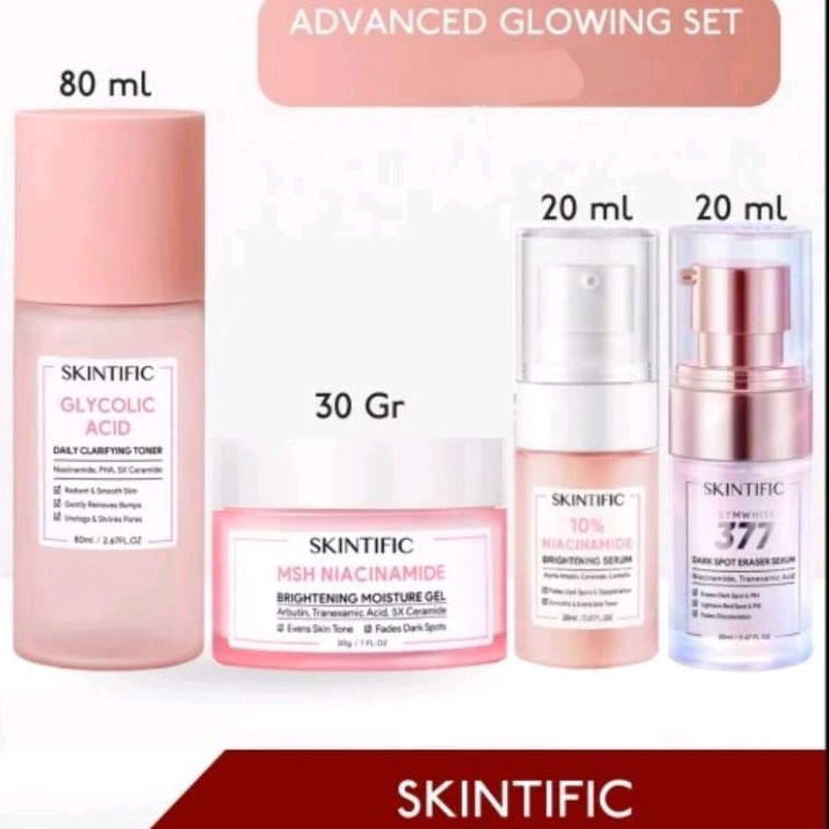 SKINTIFIC SYMWHITE 377 DARK SPOT ERASER BRIGHTENING SERUM MSH NIACINAMIDE BRIGHTENING MOISTURIZER GEL 5x CERAMIDE BARRIER