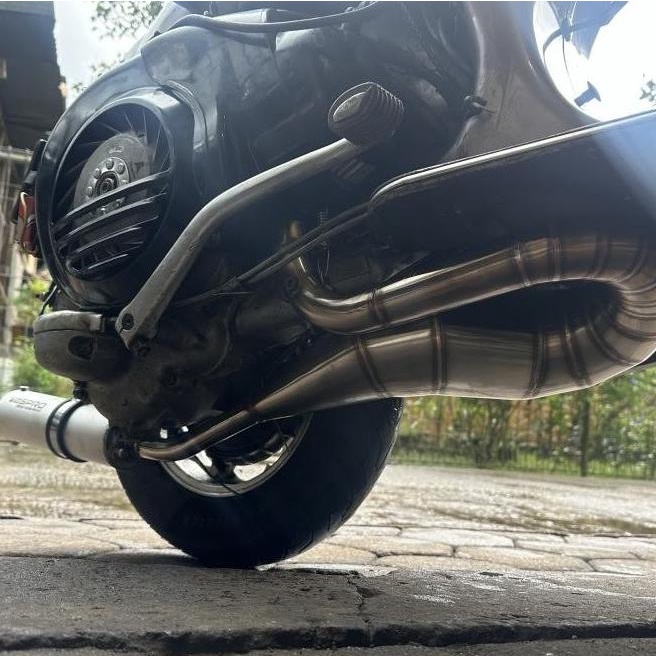 Ready Knalpot Racing Vespa Px Ps Super Sprint Vaspro Aji Vas