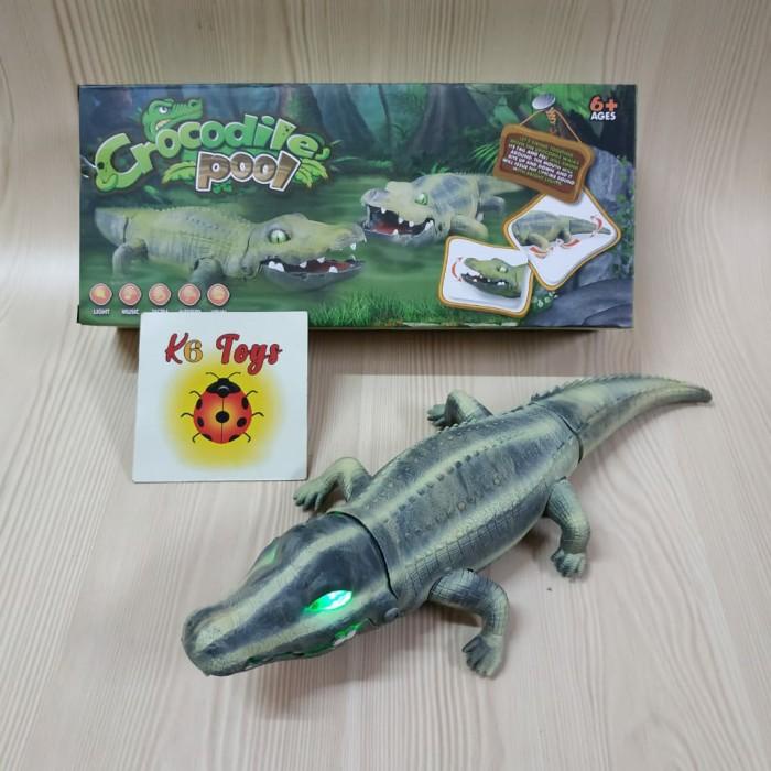 Mysudoku Mainan Anak Buaya Bisa Jalan Crocodile Pool