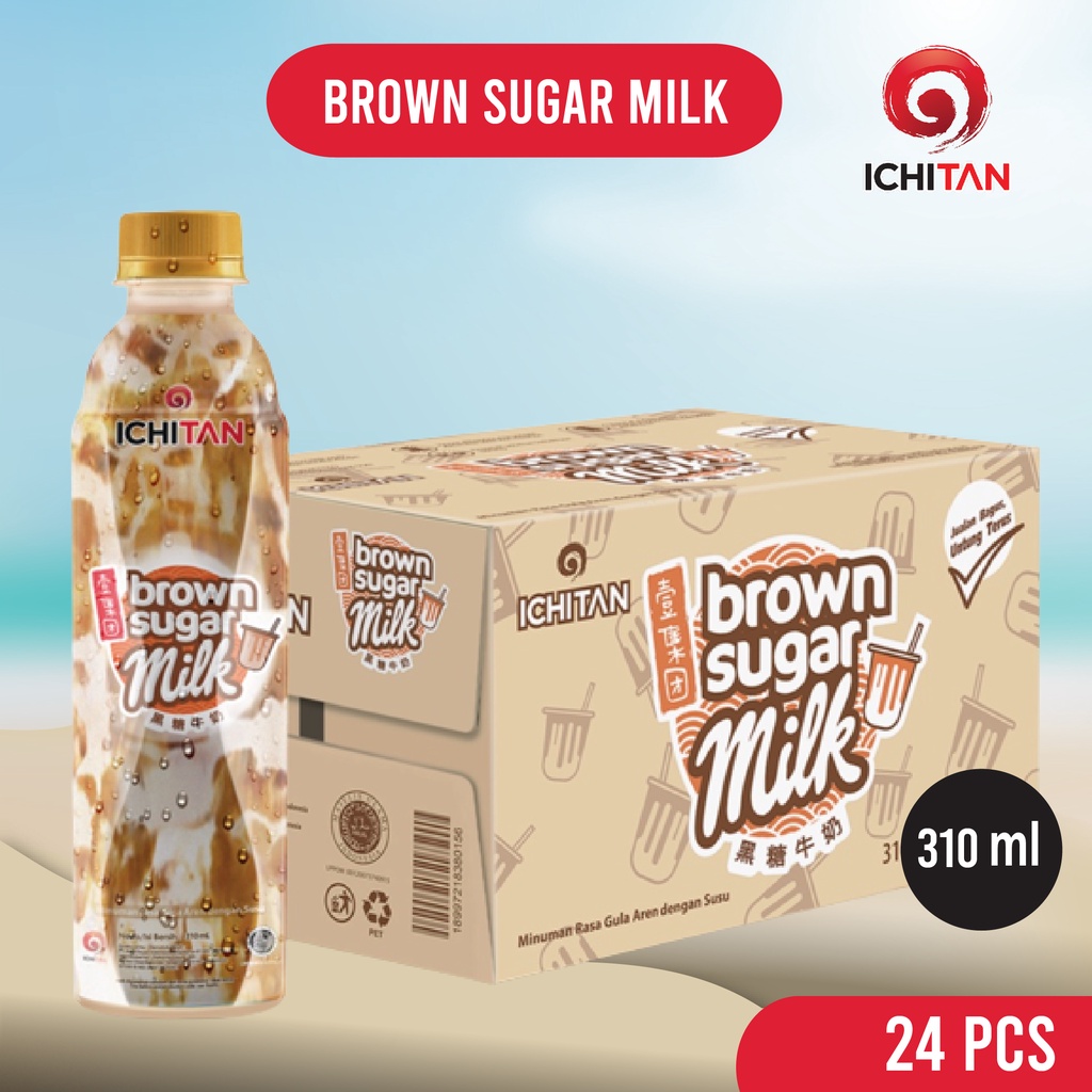 

Ichitan Brown Sugar Milk 1 Kardus Isi 24 Botol @310ml