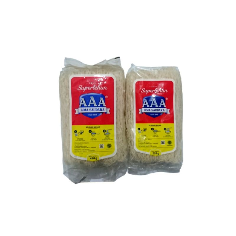 

Superbihun AAA Lima Saudara 450gr, 220gr