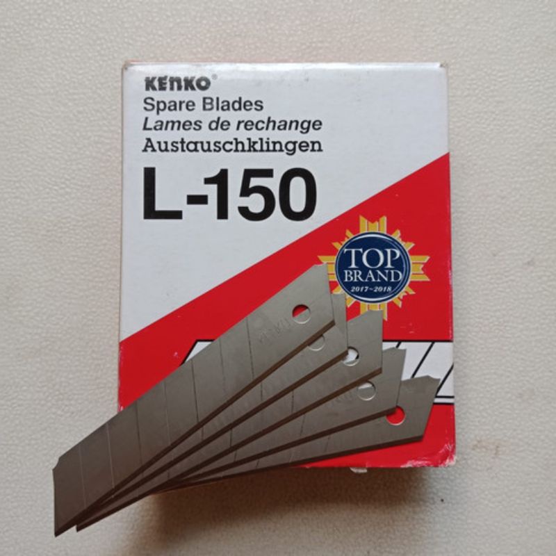 

ISI PISAU CUTTER KENKO L 150 (HARGA PERPACK ISI 12 TUBE)