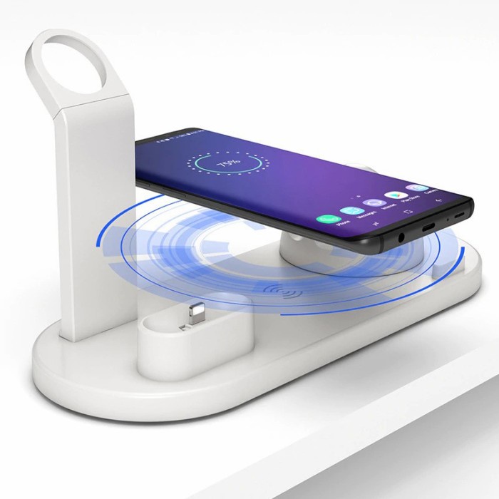 Wireless Charging Station 3 In 1 Fast Wireless Charger Stand