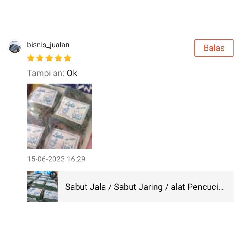 (1 Renteng isi 12 pc) Sabut Jala Jaring Alat Pencuci Piring Panci Gosok Serbaguna Awet Murah Grosir