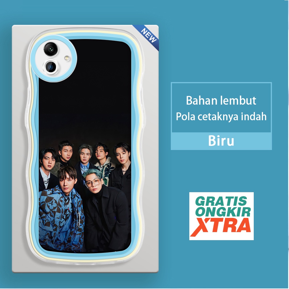 Mulia Samsung A02 A04 A03S A04S A03 Core A10S A11 A12 A13 5G A7 2018 Casing Ponsel  Pola BTS Korea  