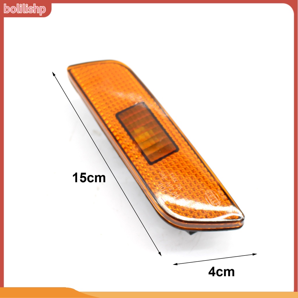 &lt;Bolilishp&gt; 2pcs Cover Lampu Sein Depan Bahan Abs Untuk Volvo S80 99-06 9188263 9188264