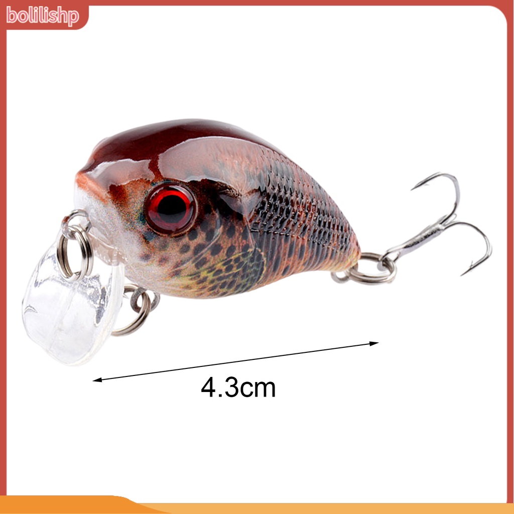 [Bolilishp] 6.5g Umpan Pancing Tenggelam Warna-Warni Tahan Lama Alami Gaya Renang Dapat Bergerak Crankbait Warna Terang Ringan Tekstur Hidup Keras Umpan Pancing Alat Pancing