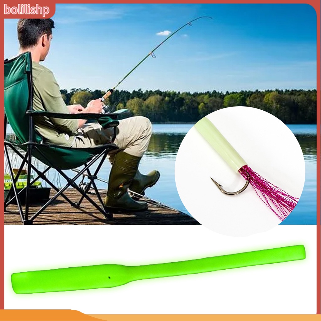 [Bolilishp] 10pcs/set Selang Pancing Neon Adjustable Ringan Memancing Luminous Heating Shrink Tube Untuk Outdoor