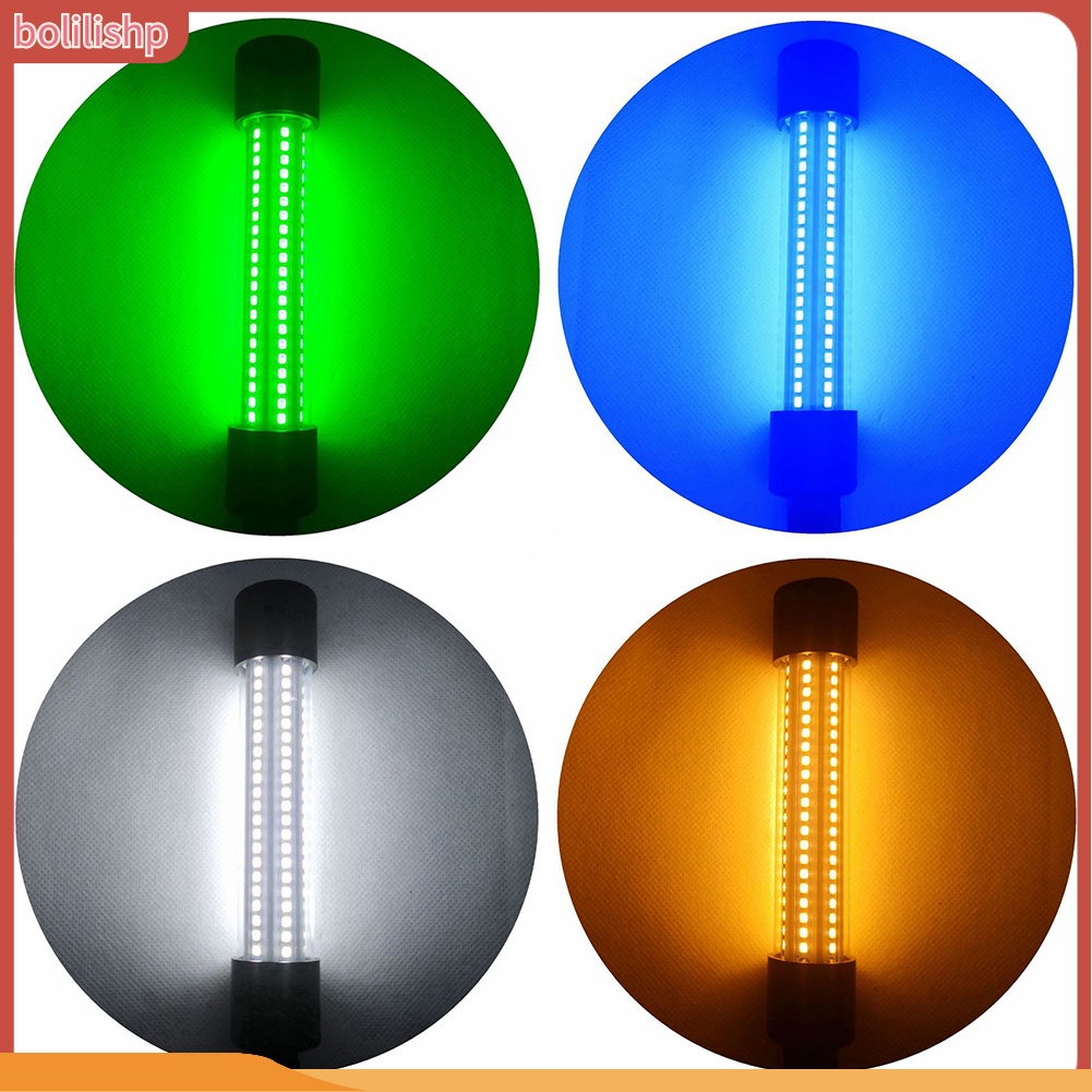 &lt;Bolilishp&gt; Lampu Led Selam Bawah Air 12-24v 13w Untuk Memancing Di Air Tawar / Asin