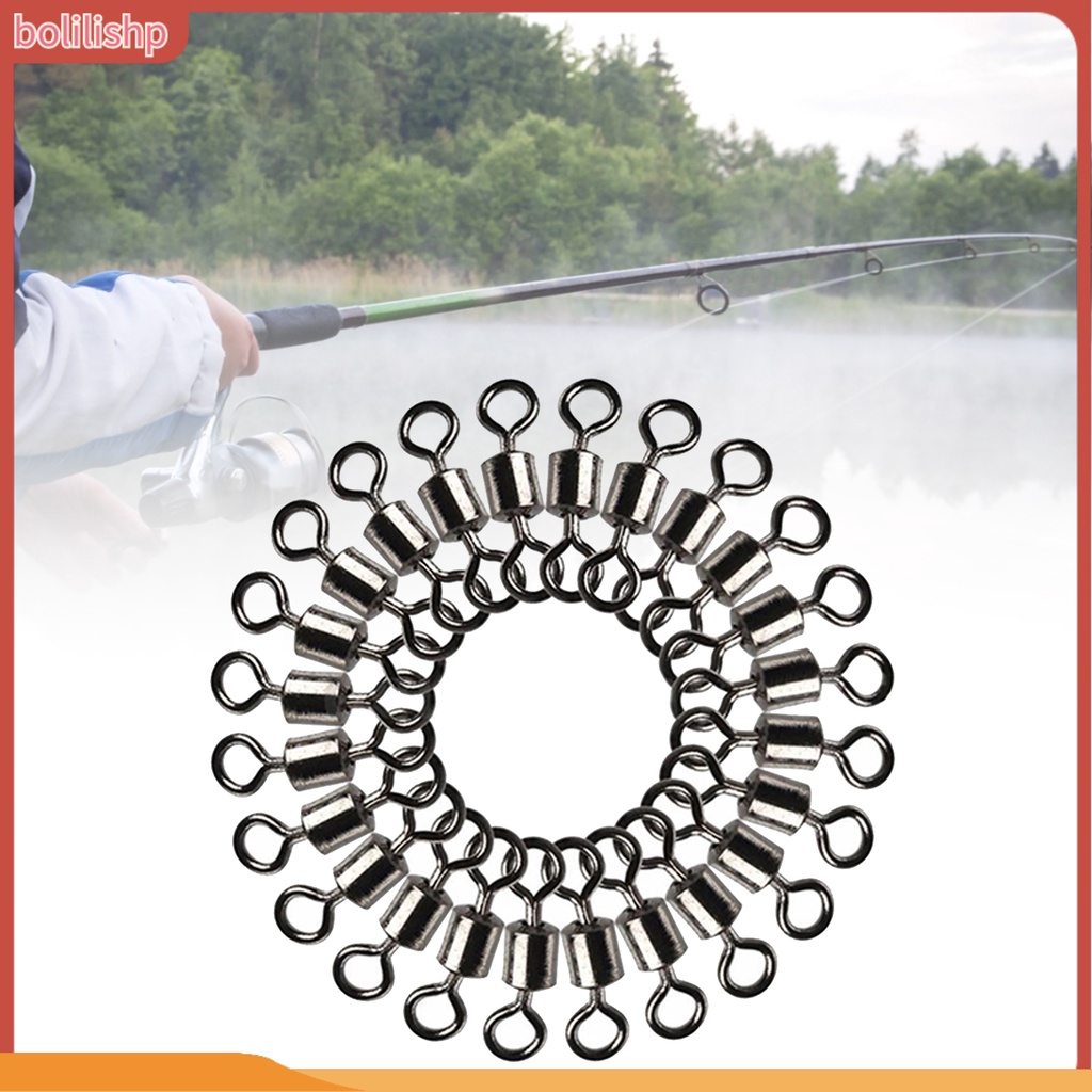 &lt;Bolilishp&gt; 100 Pcs Kili-Kili Pancing Heavy Duty Bahan Tembaga Alloy