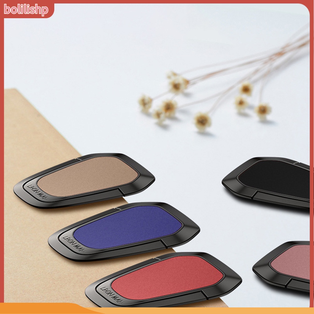 &lt;Bolilishp&gt; S Ring Holder HP Bahan Metal Ultra Tipis Anti Slip Rotasi 360 Derajat