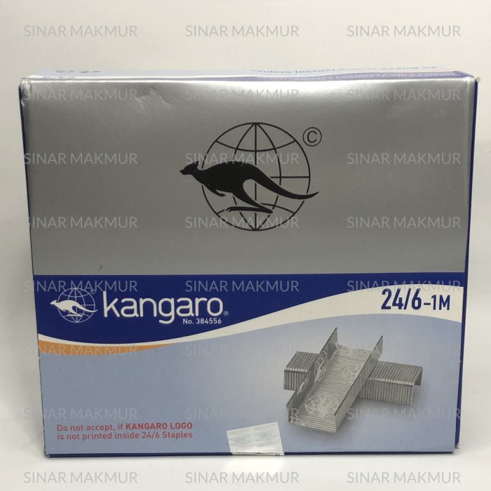 

Isi Staples Kangaro No. 3 (24/6)
