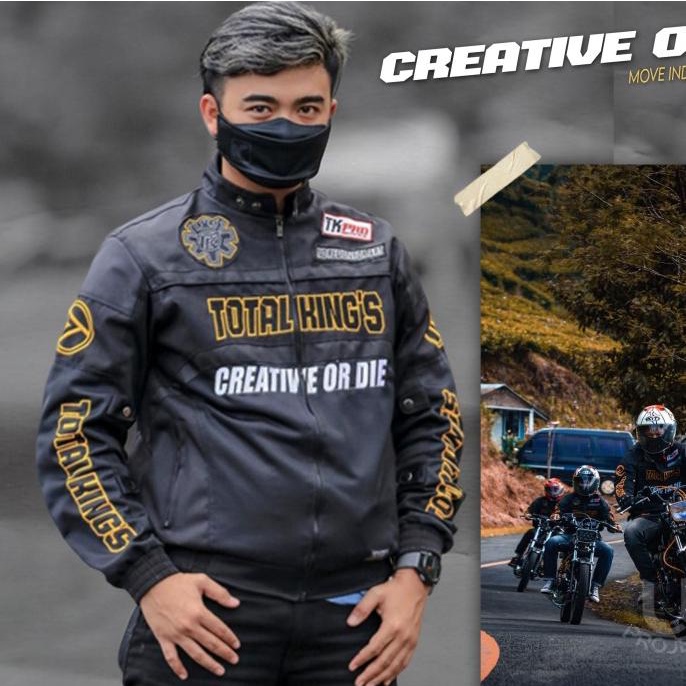 JAKET TOURING RX KING PREMIUM TOTAL KINGS