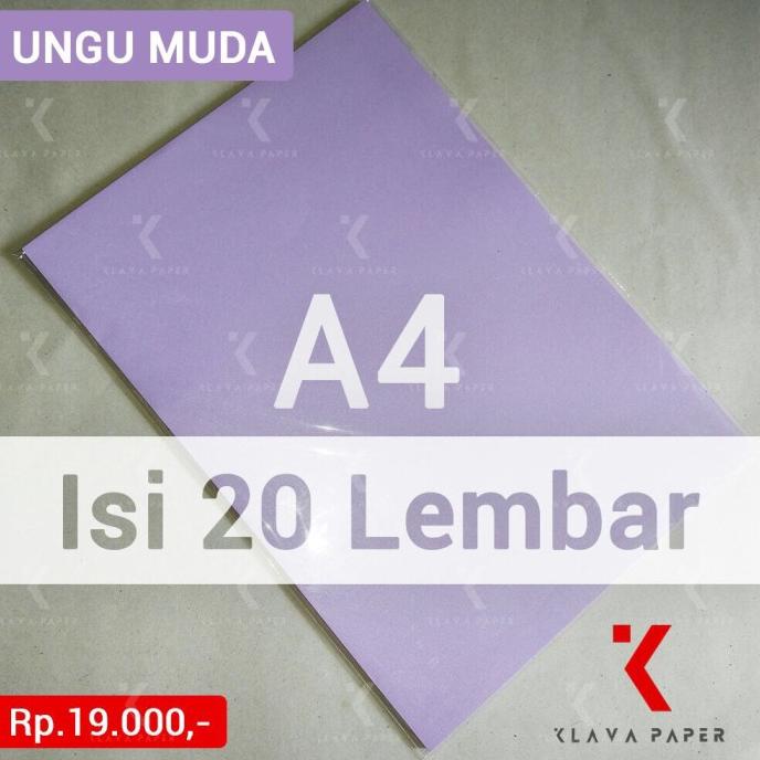 

Trending Kertas Jasmine Ungu Muda Uk A4
