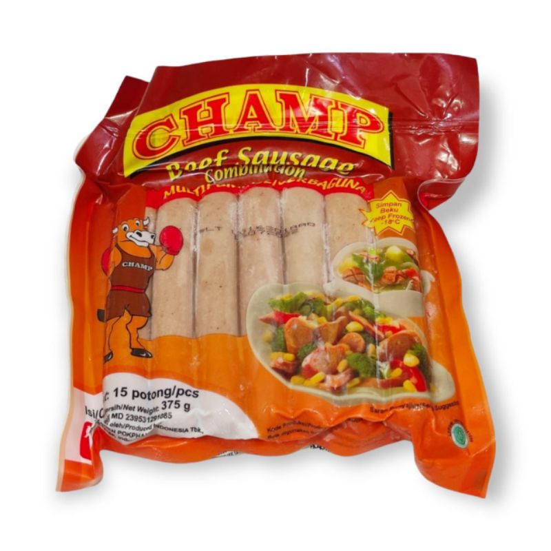 

Sosis Champ Sapi Serbaguna 15pcs 100% HALAL