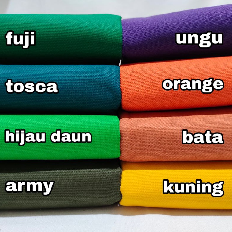 

kanvas polos warna banyak ( 50 cm x 150 cm ) "MRT.17Jn23ᴼ