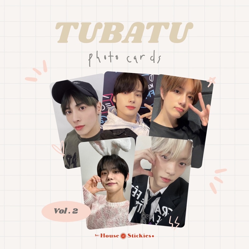 TUBATU Unofficial Photocard Boyfie Selca Vol 2