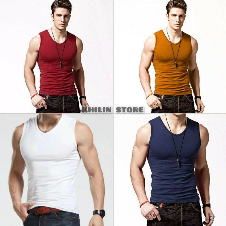 {PDL.8Jn23ˢ} singlet pria dewasa singlet polos kaos dalam pria singlet premium singlet polos pria de