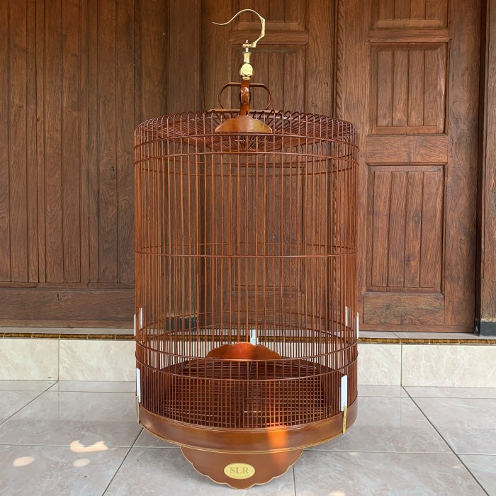 SLR SANGKAR KANDANG MURAI REBORN COKLAT NO 2