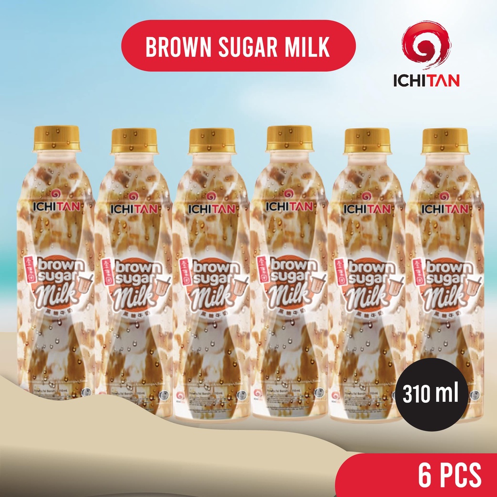 

Ichitan Brown Sugar Milk 310ml | Bundling 6