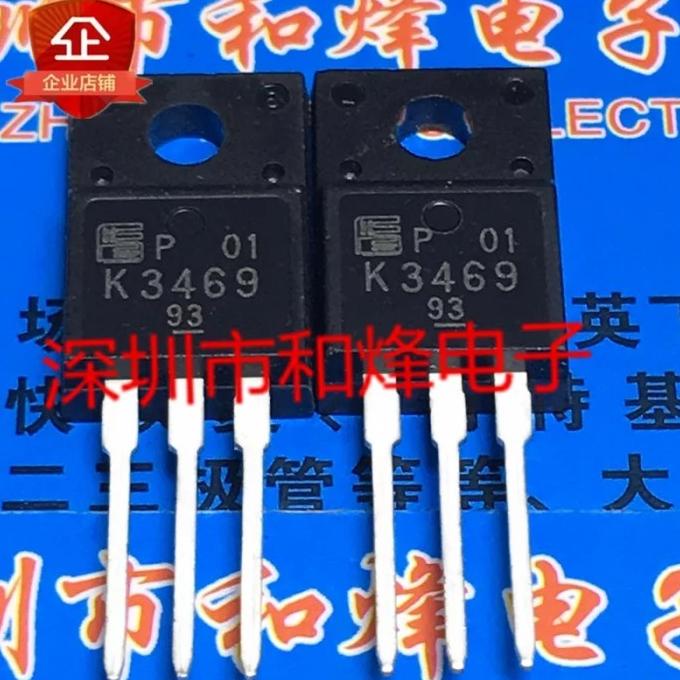 {{{{{{] K3469 2SK3469 TO-220F 500V 12A Originl