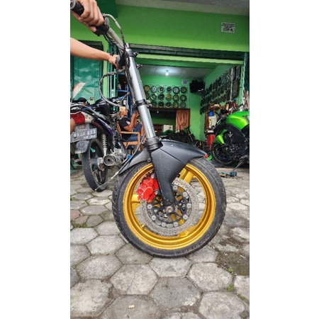 Shock Cb400 shok cb 400 Cbr400 cbr rr limbah moge sock honda cb600f suport dobel disc double kaliper