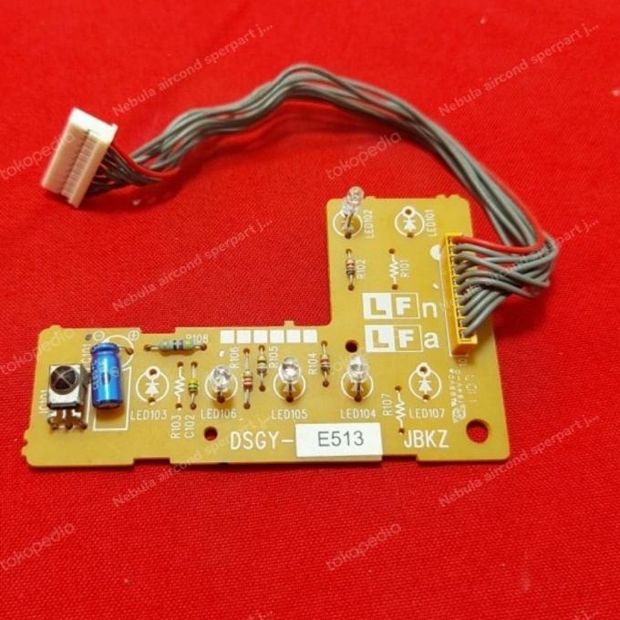 &<&<&<&] RECEIVER DISPLAY SENSOR AC SHARP R22 PLASMACLUSTER SOKET 10 KABEL ORI