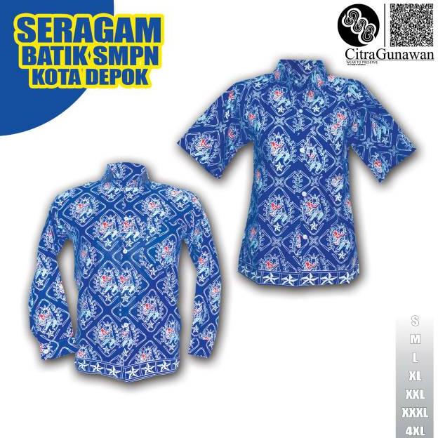 Terlaris Seragam Batik Smp - Batik Depok Resmi