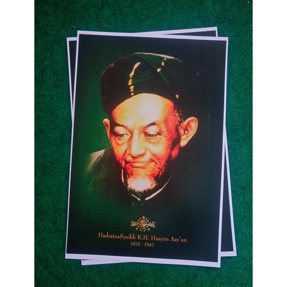 Termurah Poster A3 Hadratus Syeikh Kh Hasyim Asyari