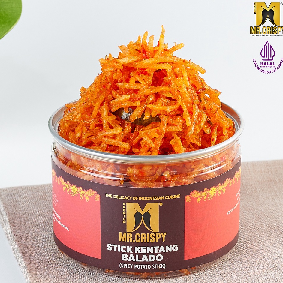 

➾qf Ready Stock➤ Stik Kentang Balado Mr.Crispy B43