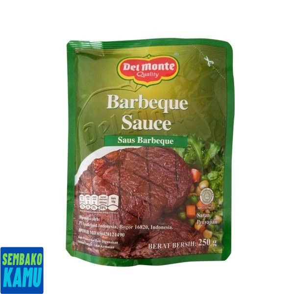 

Delmonte Bbq Pouch 250 gr