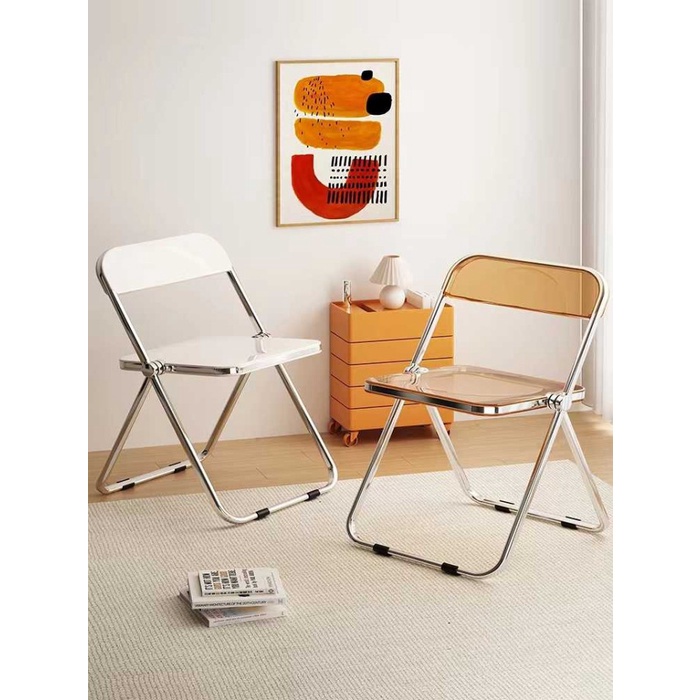 

Aurealiamall X-Mart Acrylic Acrylic Colorful Foldable Chair And Table 6034