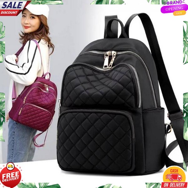 Ransel Wanita Kasual Luar Tas Ransel Wanita Dewasa Rensel Sekolah Wnita Remaja Cantik Tad Punggung K