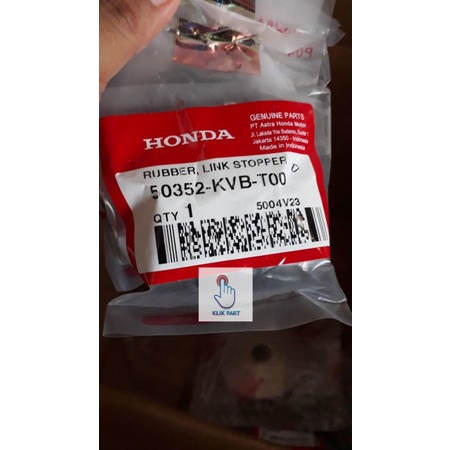 50352-KVB-T00 RUBBER LINK STOPPER karet bantalan link assy engine beat sporty& vario 110esp