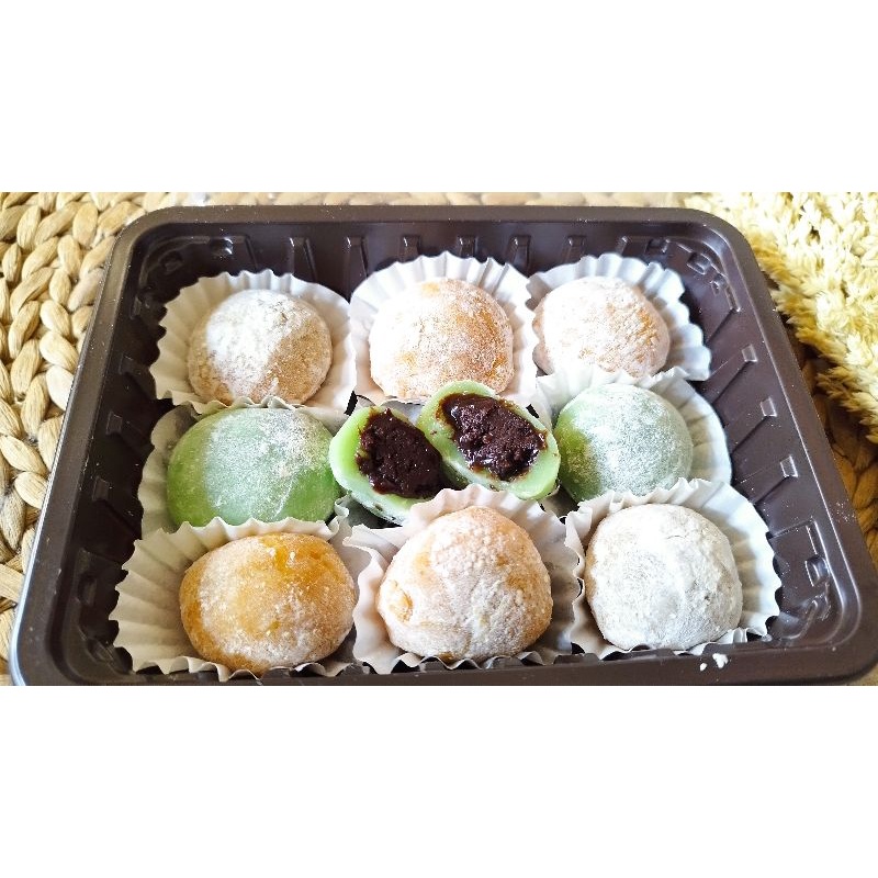 

Mochi Isi Coklat 1 box isi 9