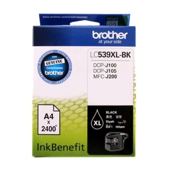 

Terlaris Tinta Brother Lc 539Xl Black Lc539 Original