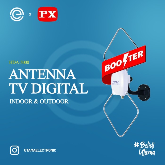 PX Antena Digital Tv Indoor / Outdoor PX HDA-5000