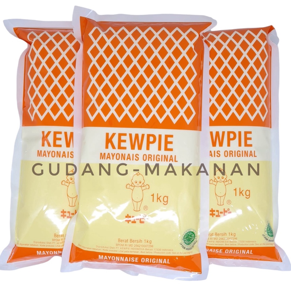 

[KODE PRODUK EGHTJ4265] Kewpie Original Mayonnaise 1 kg, Best Mayo Japan, Kualitas Terbaik