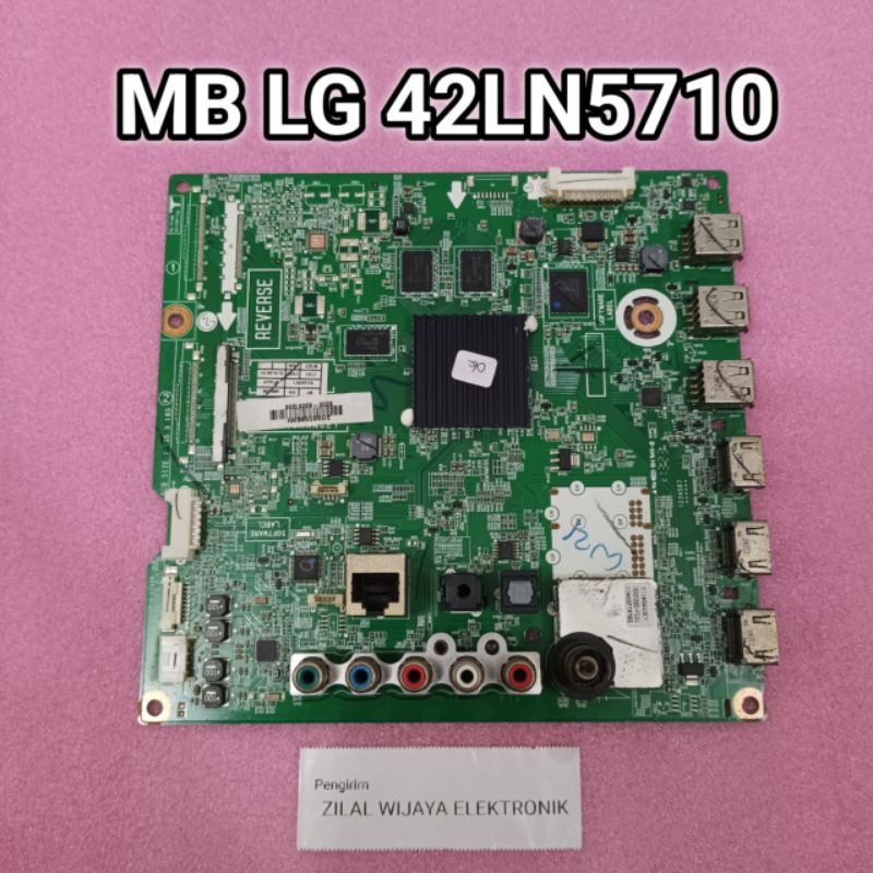 LG 42LN5710 - MB - MAINBOARD - MOTHERBOARD - MOBO - MESIN TV - MB TV LG - TV LG