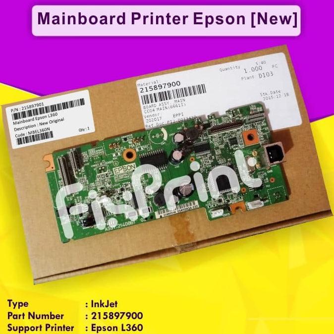 Board Epson L360, Mainboard L360, Motherboard L360 New Original