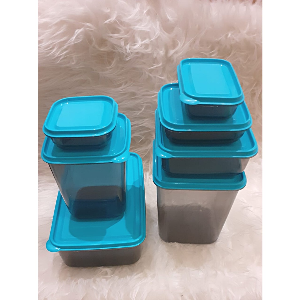TEMPAT MAKANAN 7 PCS TOPLES MAKANAN WADAH MAKANAN CONTAINER MAKANAN BOX PLASTIK WADAH SAYURAN
