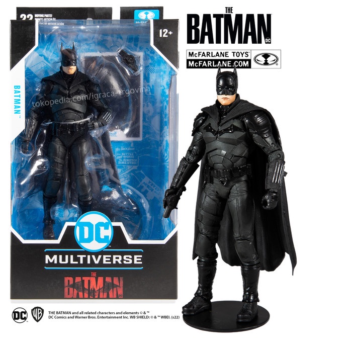 FLASH SALE ACTION FIGURE BATMAN DC MULTIVERSE THE BATMAN 2022 MCFARLANE ORIGINAL TERLARIS