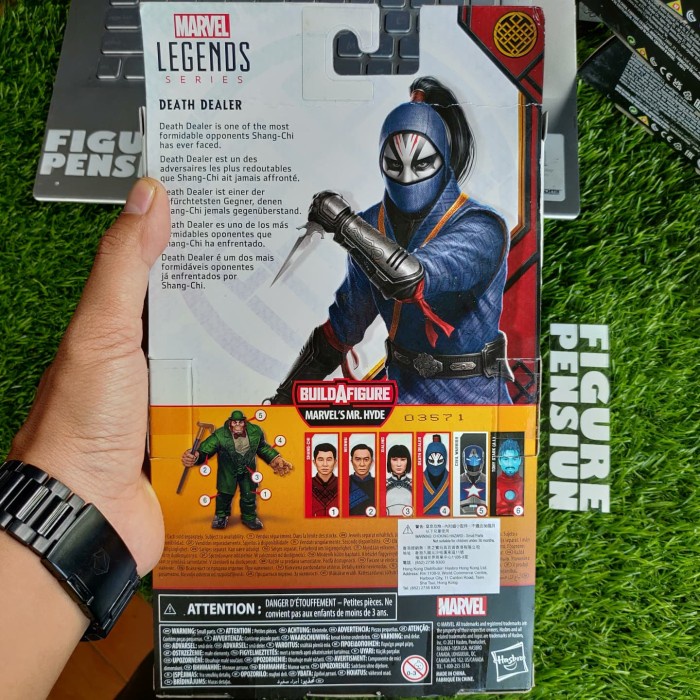 HOT SALE MARVEL LEGENDS SERIES MR HYDE SHANG CHI DEATH DEALER ACTION FIGURE ORI TERMURAH
