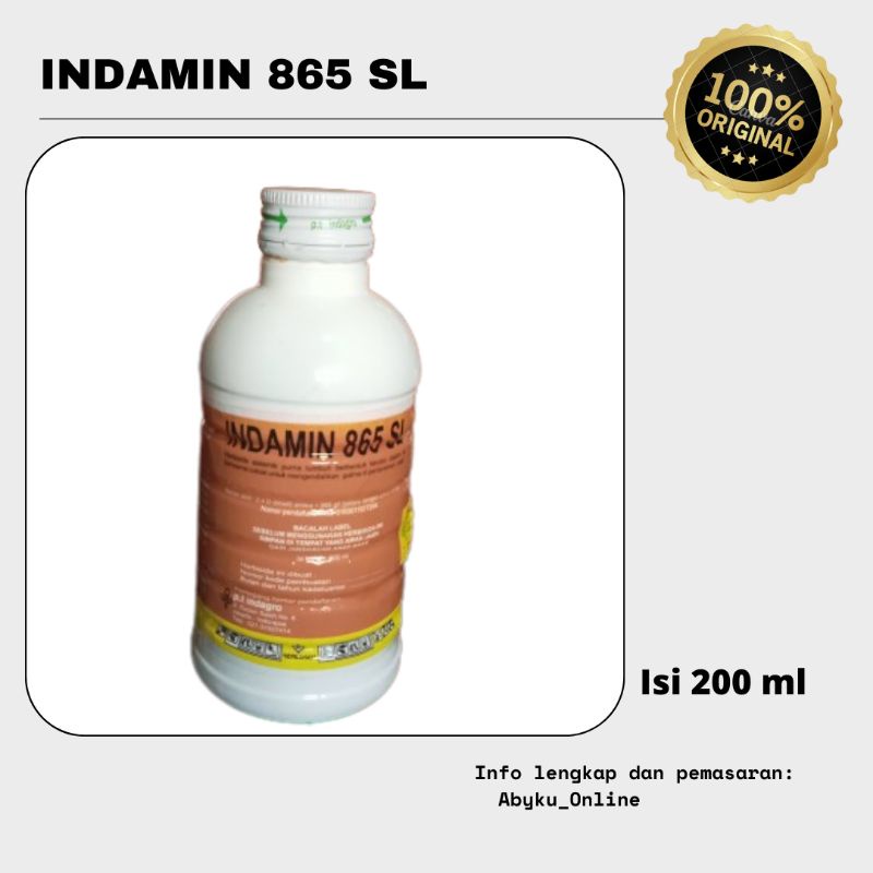 INDAMIN 865 SL - 200 ML HERBISIDA