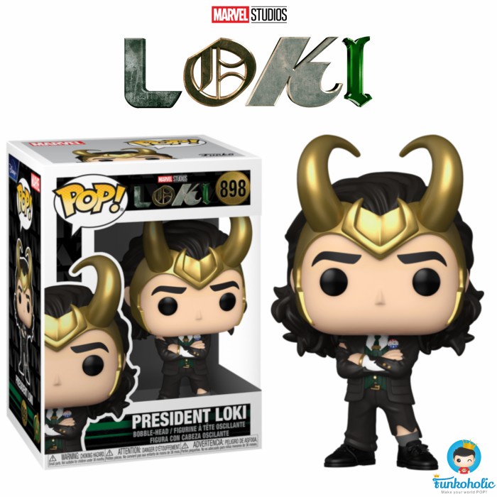 Funko Pop Marvel Loki - President Loki #