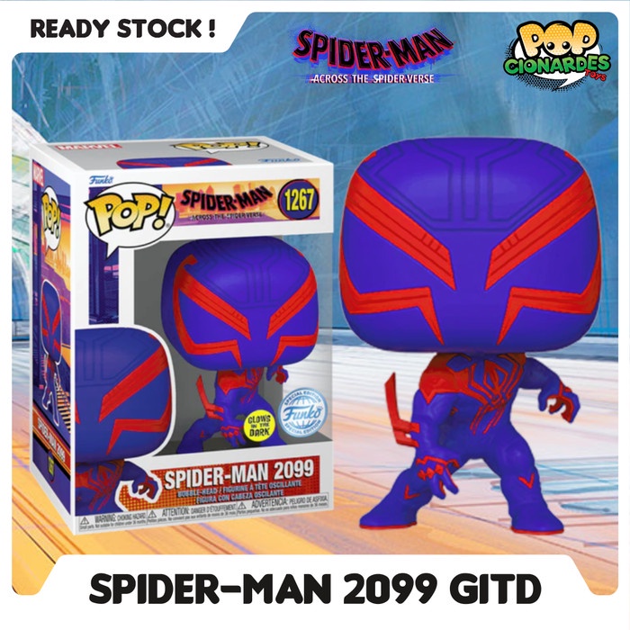 Funko Funko Pop Across The Spider-Verse 2023 - Spider-Man 2099 Glow #1267