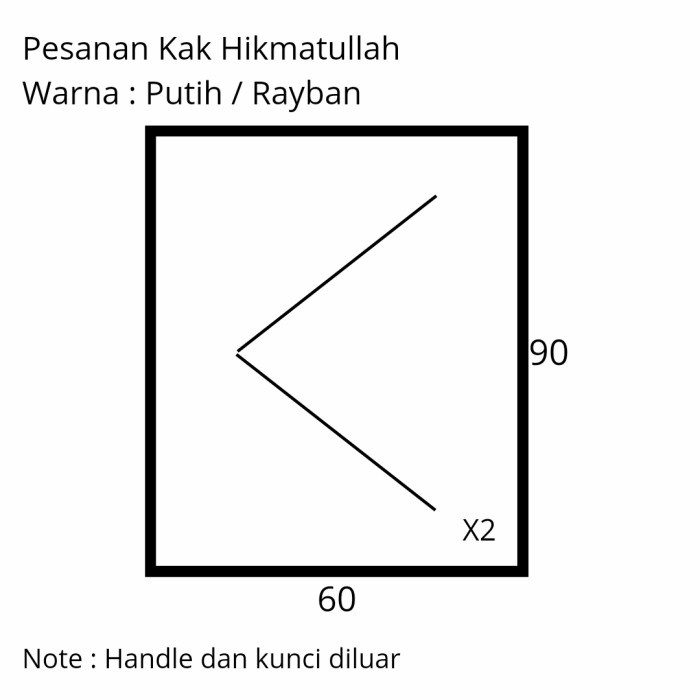 PROMO PESANAN KAK HIKMATULLAH TERMURAH